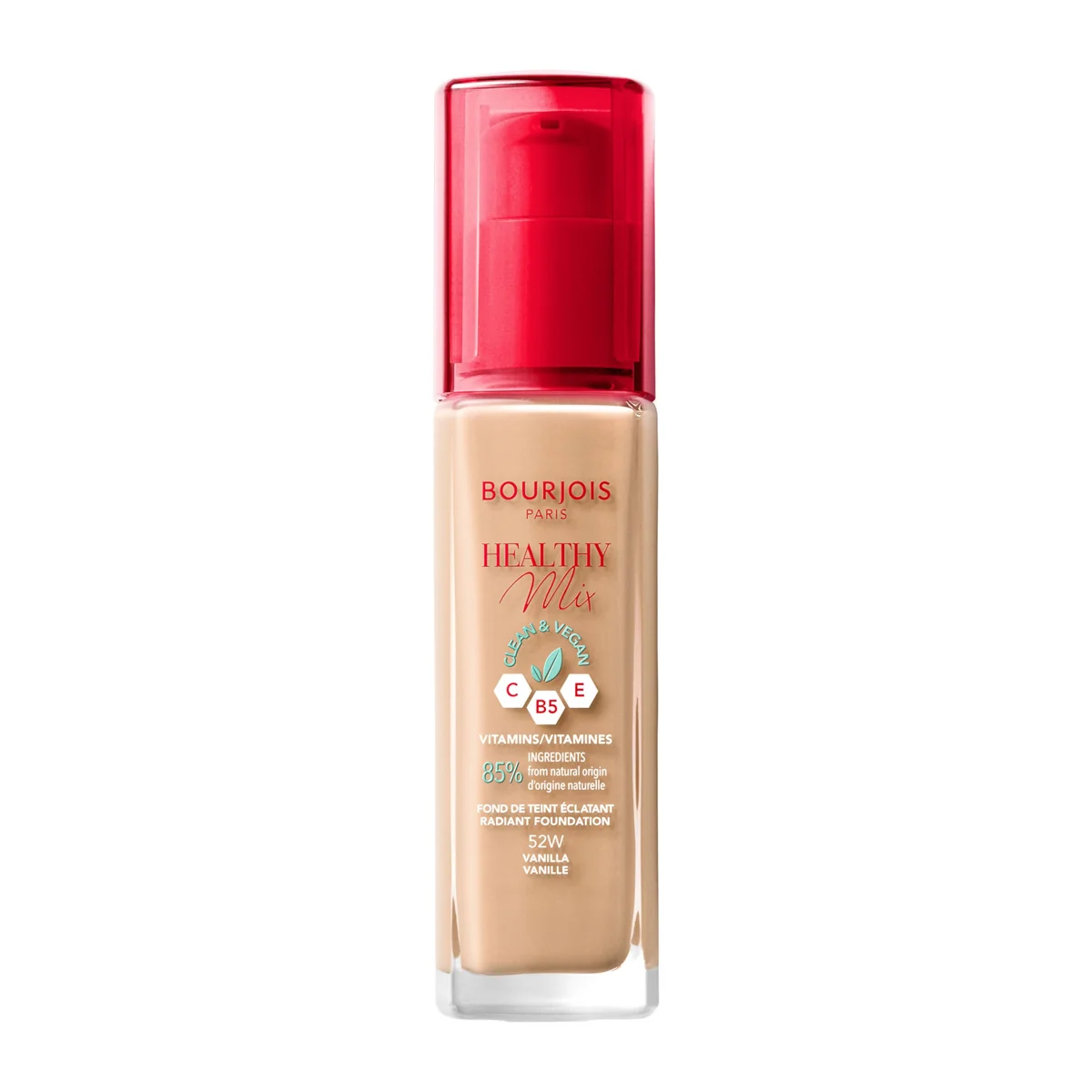 Bourjois Healthy Mix Clean Foundation 52W Vanilla