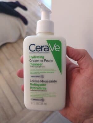 CeraVe Hydrating Cream-to-Foam Cleanser