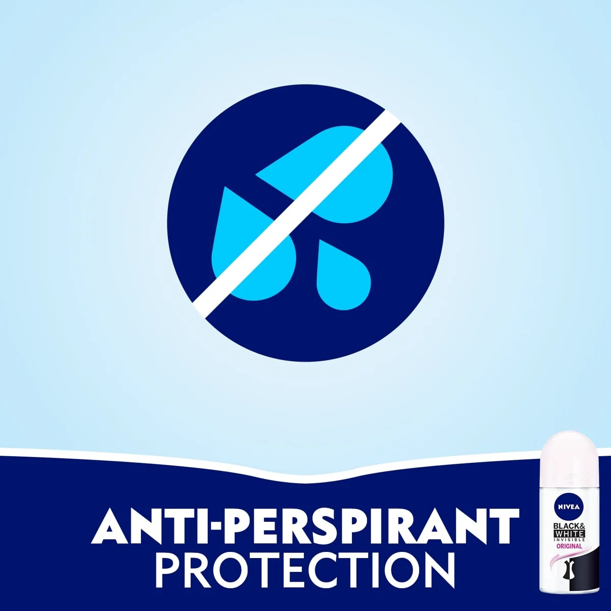 Nivea Black & White Invisible Original Roll-On