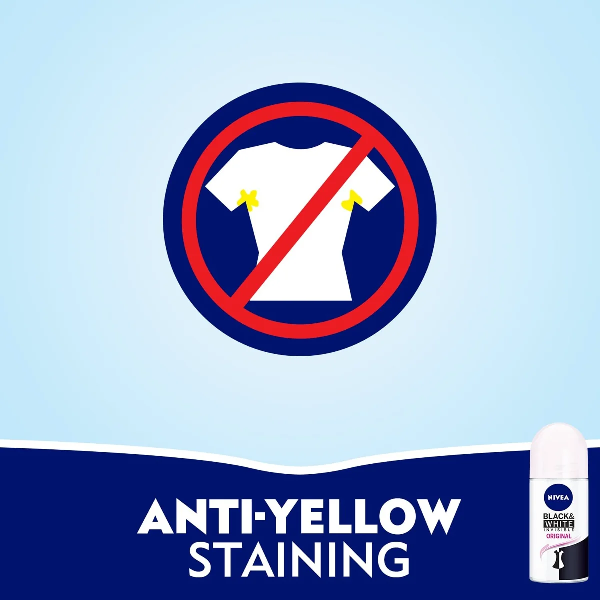 Nivea Black & White Invisible Original Roll-On