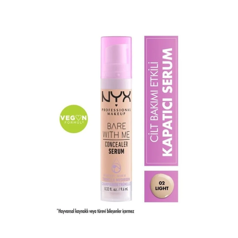 NYX Professional Makeup Bare With Me Concealer Serum 02 Light