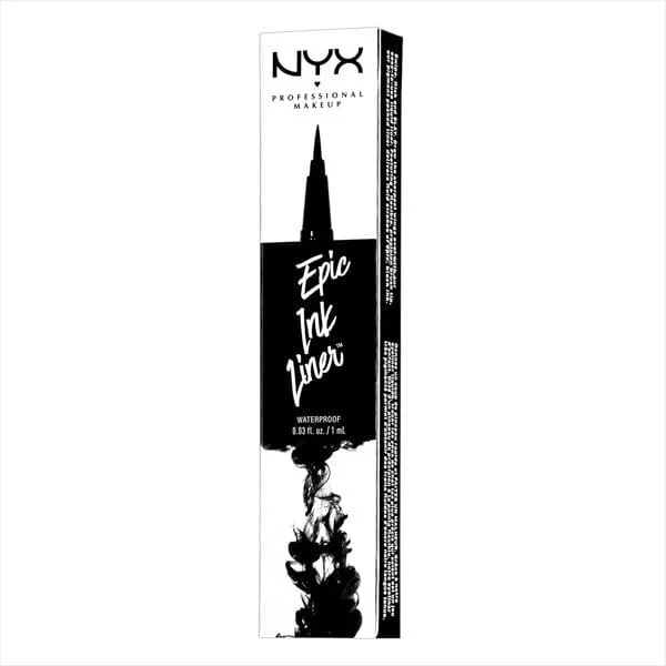 NYX Professional Makeup Epic Ink Waterproof Liquid Liner 01 Black