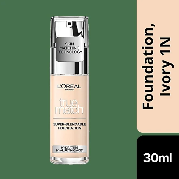 L'Oréal Paris True Match Super-Blendable Foundation 1N Ivory