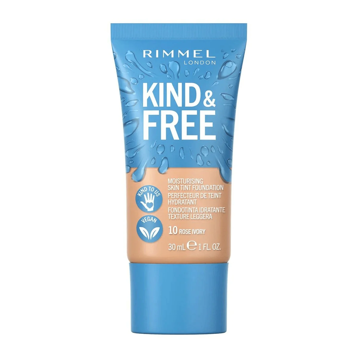 Rimmel London Kind & Free Moisturising Skin Tint 010 Rose Ivory